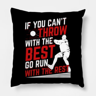 Track And Field Hammer Throw Thrower Gift Pillow