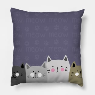 Cute Cats Pillow