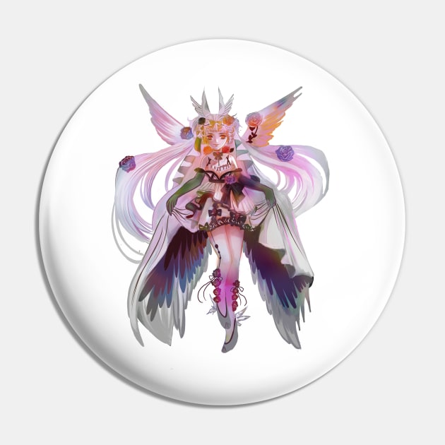 Cute anime Japanese cartoon lenaria cool graphic feminine anime art wing lady Pin by meisanmui