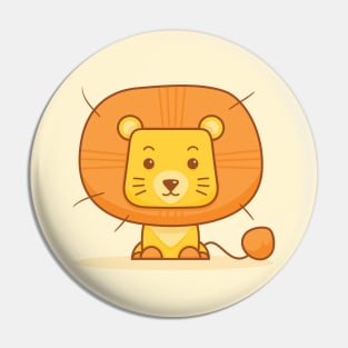 Cute little lion Pin