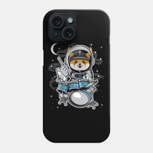 Astronaut Drummer Floki Inu Coin To The Moon Floki Army Crypto Token Cryptocurrency Blockchain Wallet Birthday Gift For Men Women Kids Phone Case