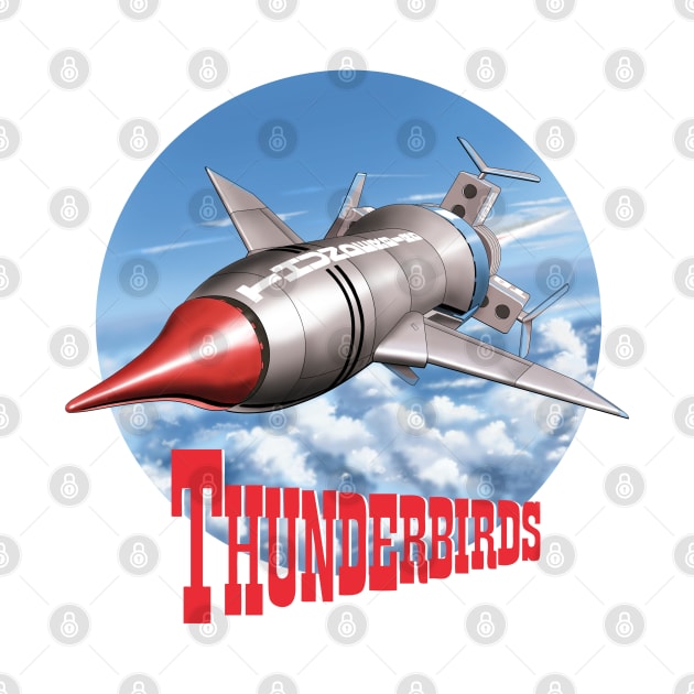 Thunderbird 1 from 'Thunderbirds' by RichardFarrell