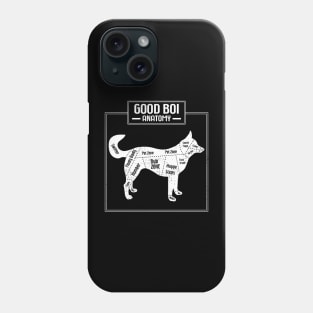 Good Boi Anatomy Phone Case