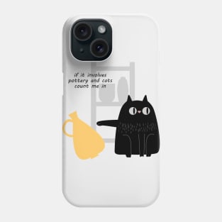 Bad Pottery Cat Phone Case