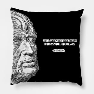 Seneca Quote II Pillow