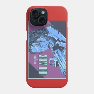 jhon wick vintage Phone Case