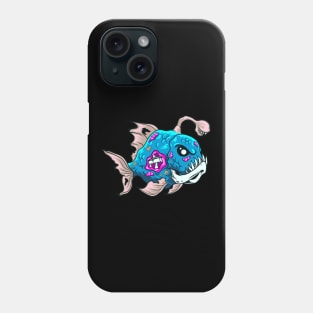 Cartoon Fish Zombie Piranha Sport Fisherman Phone Case