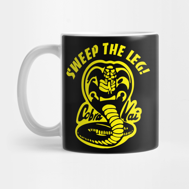 Cobra Kai Sweep The Leg Coffee Mug