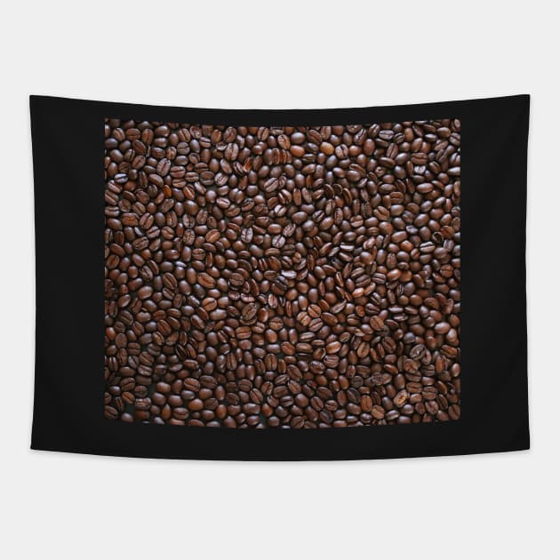 Coffee Beans Texture Tapestry by Aleksander37