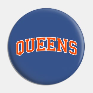 Queens Baseball Pin