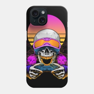 SKULL GAMING CYBORG AESTHETIC Phone Case