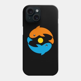 Inn & Yann fish Phone Case