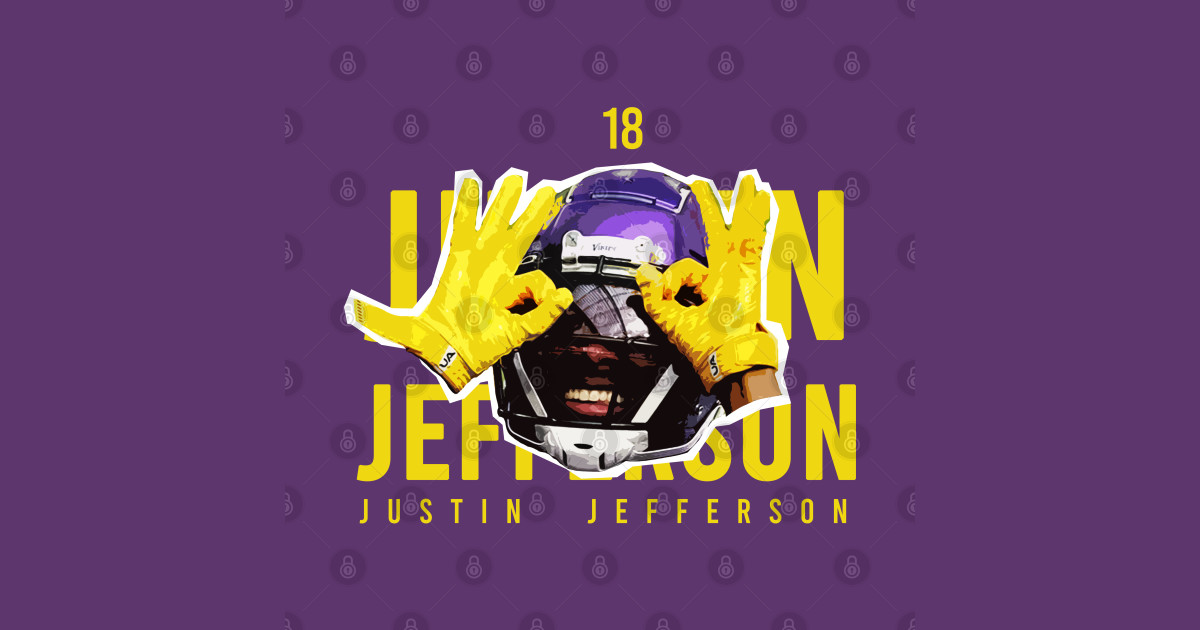 jefferson griddy dance Justin Jefferson Long Sleeve TShirt TeePublic