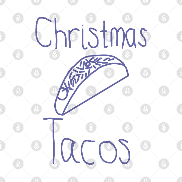 Christmas Tacos by ellenhenryart