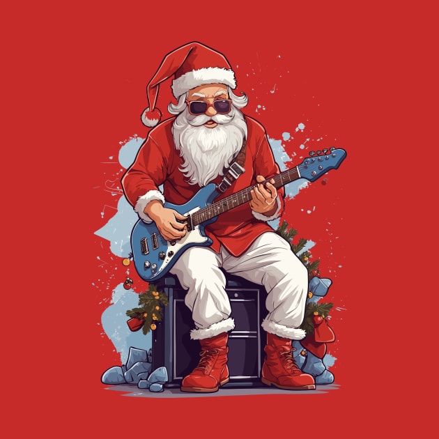 Santa Goes Rock by elmejikono