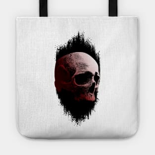 Abstract Skull Tote