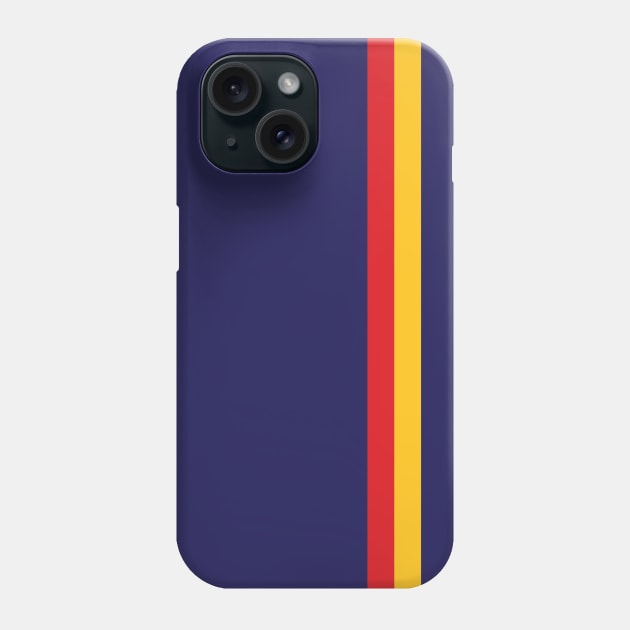 Red Bull Racing Stripes - 2022 Season Phone Case by GreazyL