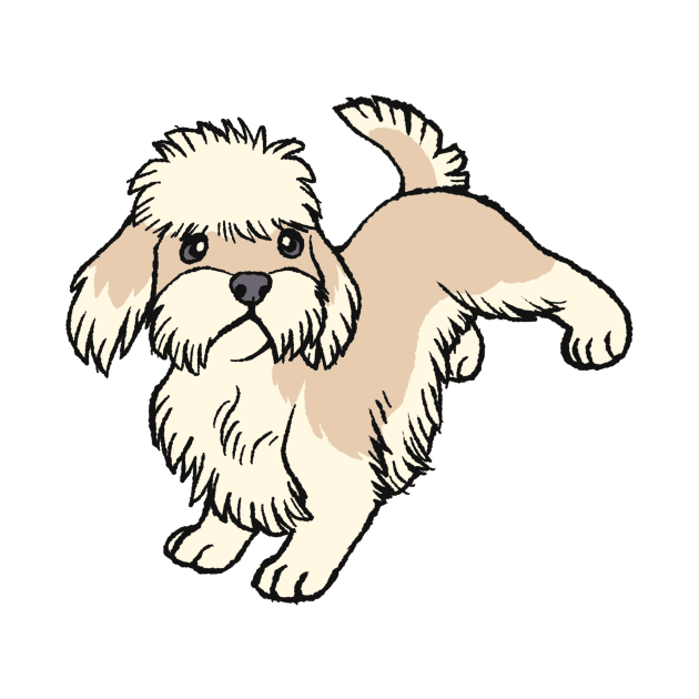 Dandie Dinmont Terrier (Doggust 2022) by tiffatiel