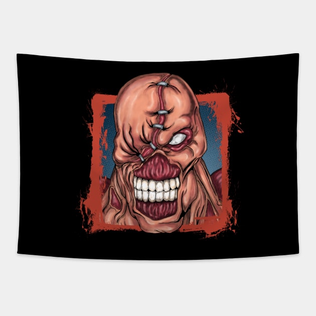 Resident Evil Nemesis Tapestry by nicitadesigns