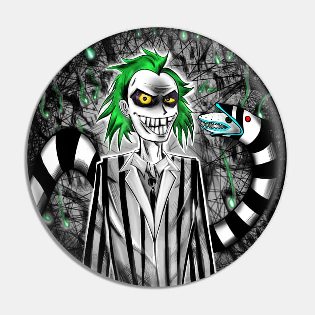 beetlejuice in dark underwold hell arts with sandworms Pin by jorge_lebeau