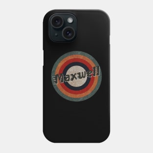 Retro Color Typography Faded Style Maxwell Phone Case
