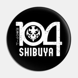 104 Shibuya Grunge Pin