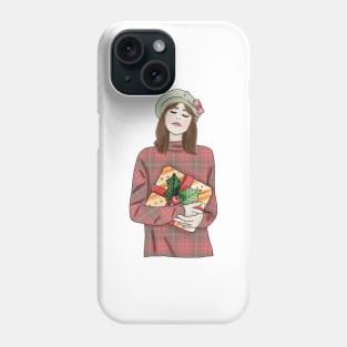 Christmas girl (7) Phone Case