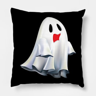 Ghost mascot Pillow