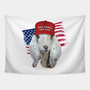 Make America GOAT Again Nubian Doe Goat Tapestry