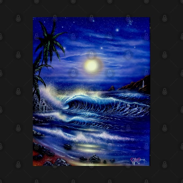 Hawaiian seascape by Coreoceanart