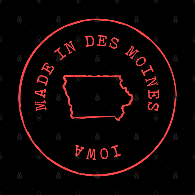 Made in Iowa T-Shirt by Geometrico