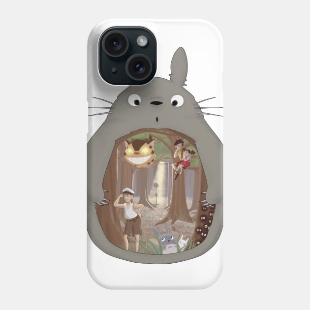 My Neighbor Phone Case by Bribritenma