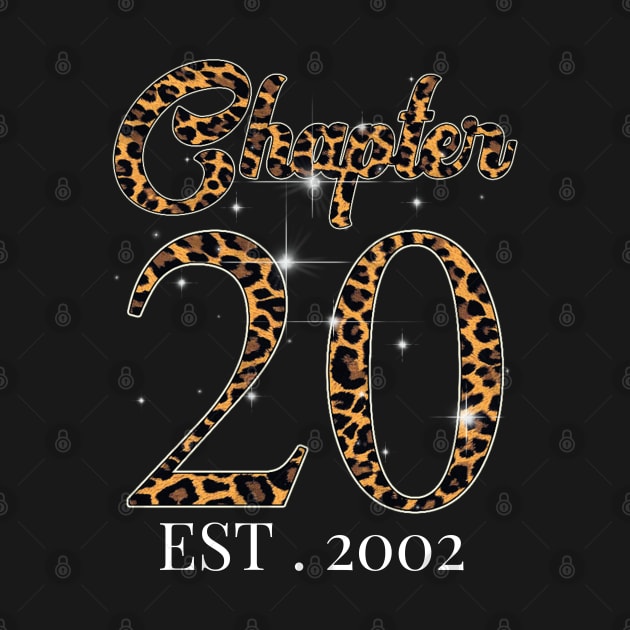 Chapter 20 Est. 2002 leopard Pattern by JustBeSatisfied