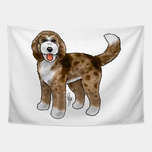 Dog - Bernadoodle - Red Merle Tapestry