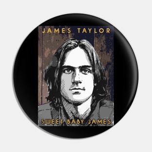 James Taylor Pin