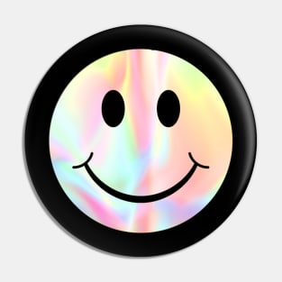 Happy trippy face Pin