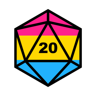 Pride D20: Pansexual T-Shirt