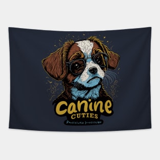 Canine Cuties Tapestry