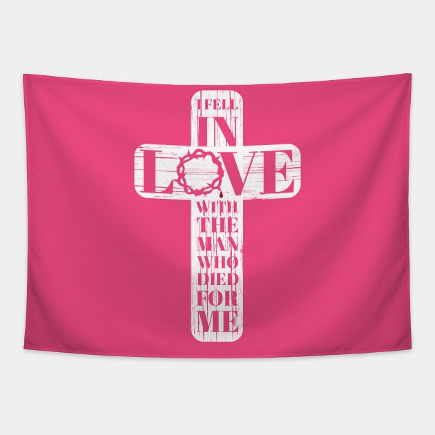 I Fell In Love With The Med Who Died For Me Shirt Tapestry by JustPick