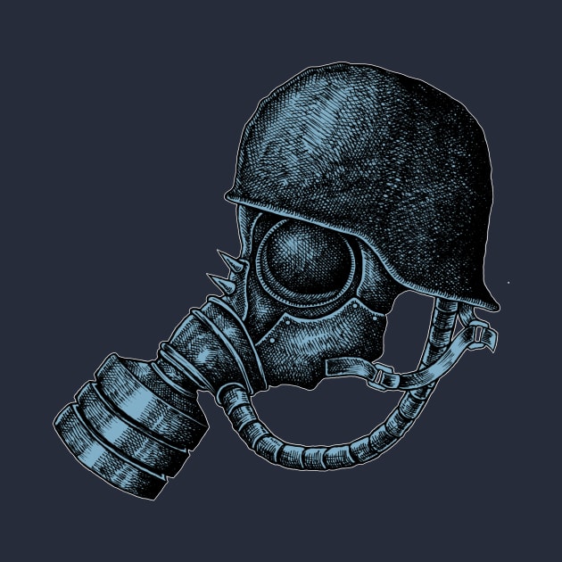 gas mask by HornArt