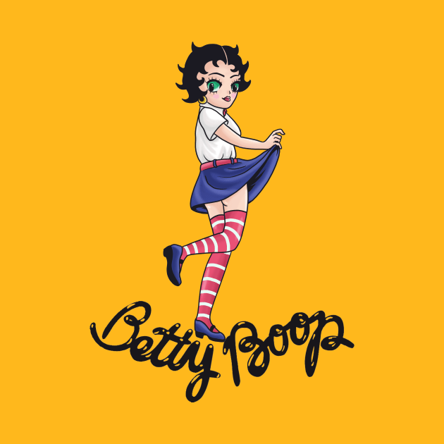 Betty boop by TOXICART