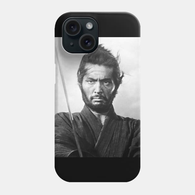 Tatsuya Nakadai harakiri Phone Case by KOTFILMS