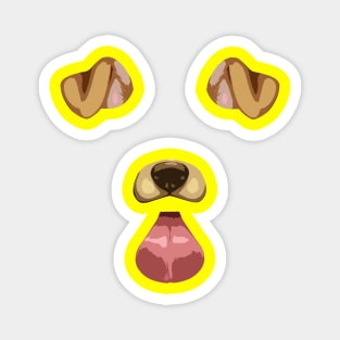 Snapchat Dog Magnet