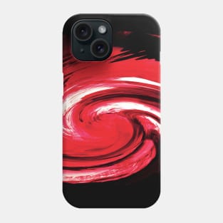 red wave Phone Case