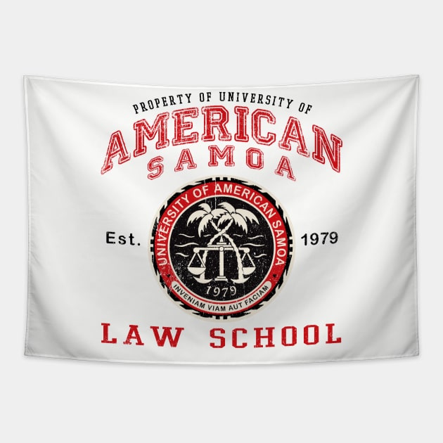 Property of University of American Samoa Law School Lts Tapestry by Alema Art