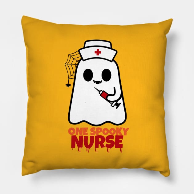 One Spooky Nurse Funny Pillow by trendybestgift