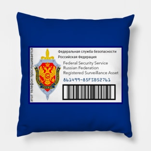 Russian Federation FSB Asset Tag Pillow