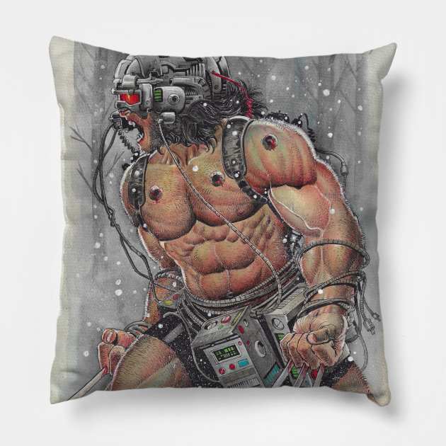 WeaponX Pillow by emilcabaltierra