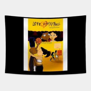 Love And Basketball Tapestry