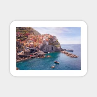 Cinque Terre in Italy on the coast Magnet